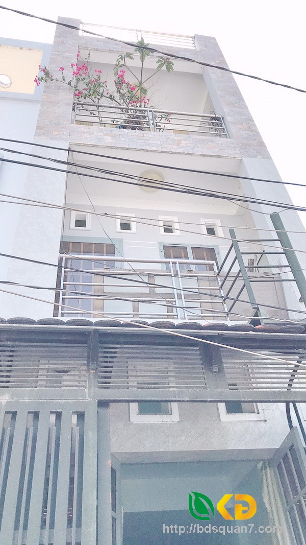 Bán nhà 2 lầu góc 2 mặt tiền hẻm trước sau 5m đường Mai Văn Vĩnh quận 7.